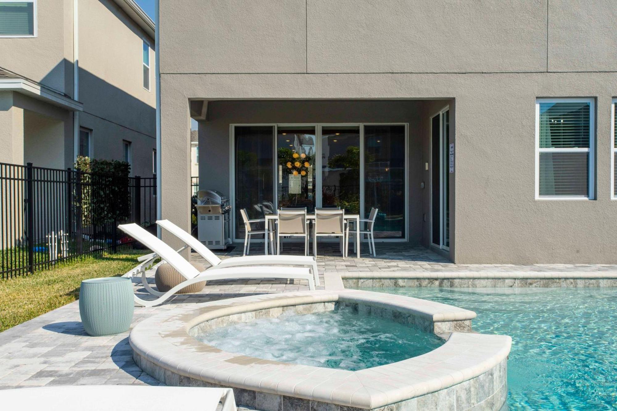Beautiful Themed Single Home With Private Pool And Game Room Ec0405 Orlando Exterior foto